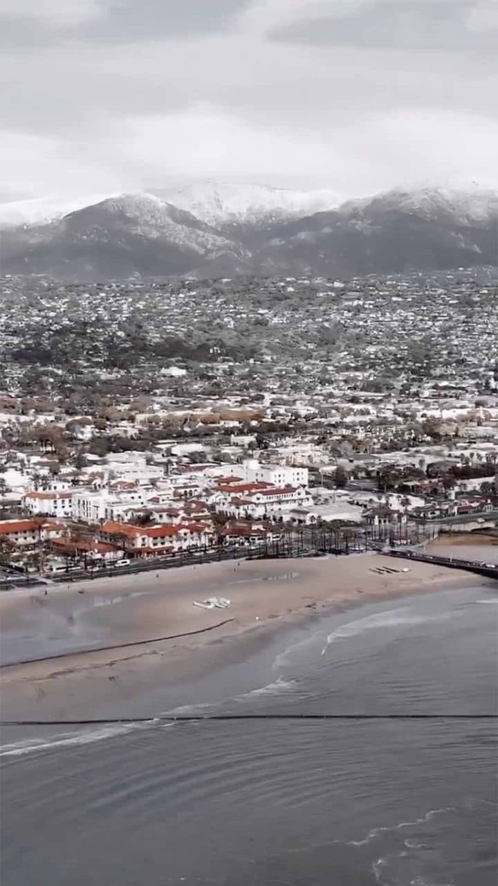 Aerial reel cover of the Santa Barbara coastline
