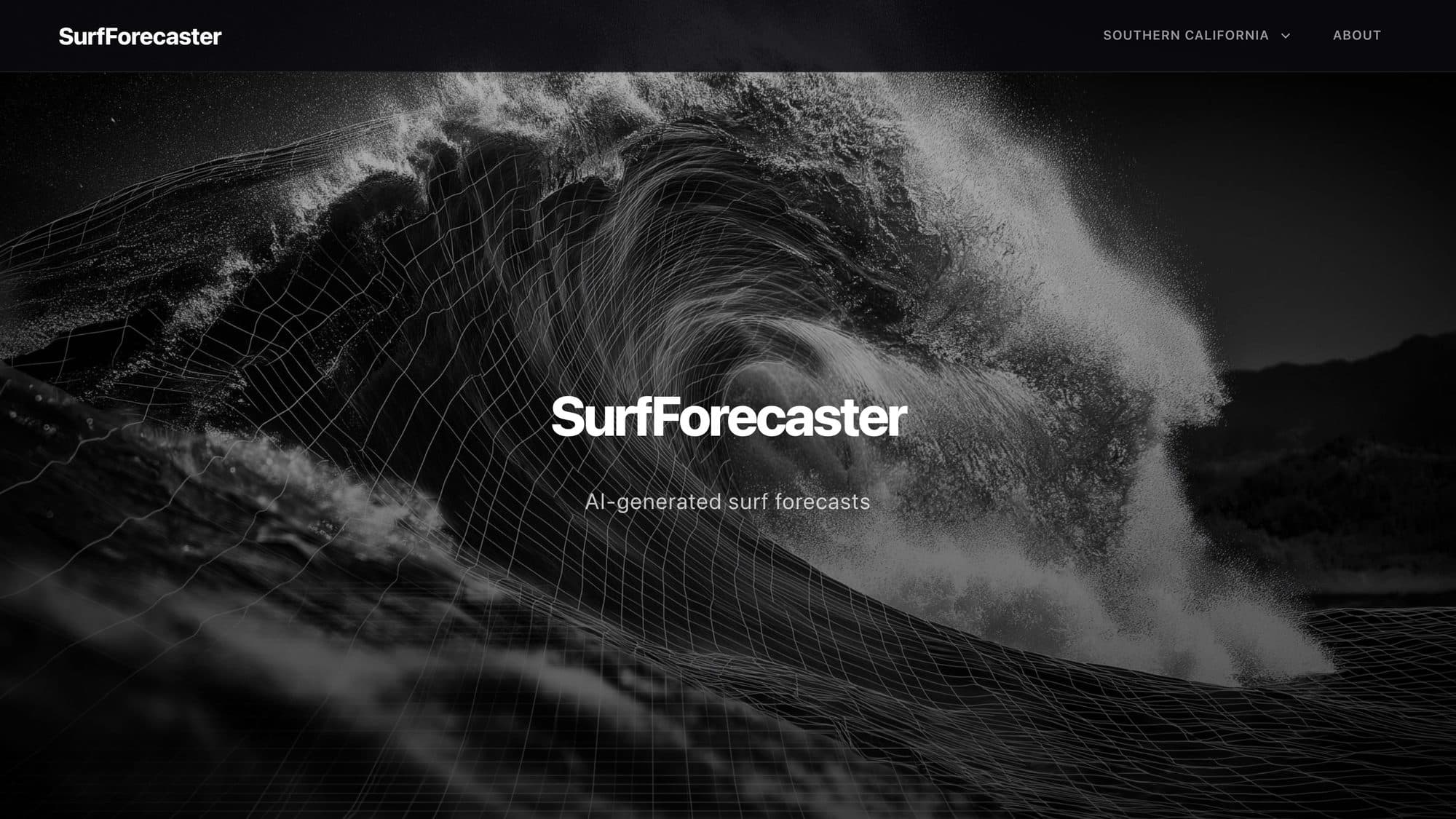 SurfForecaster homepage